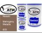 Preview: Nissan, Mahogany Metallic, 609: 500ml Lackdose + 500ml Klarlack + 250ml Härter - Set, von ATW Autoteile West.